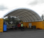 Container Shelter Tent