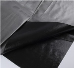 200gsm Black/Silver HDPE Tarpaulin Fabric